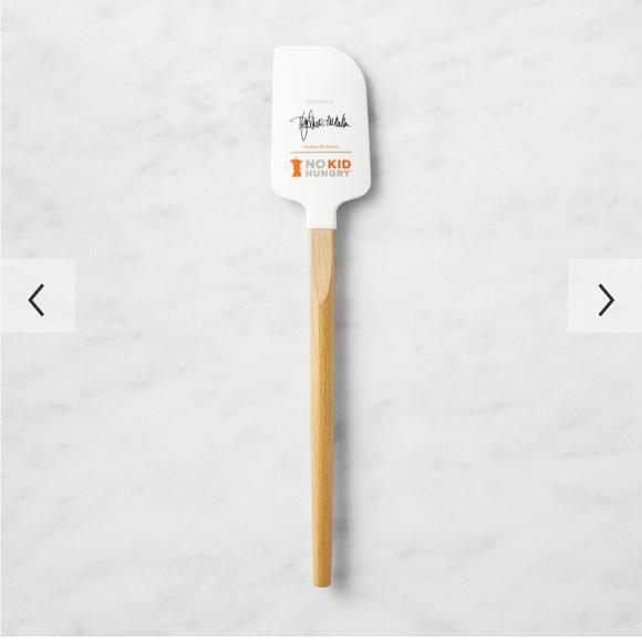 Williams Sonoma No Kid Hungry® Tools 4 Change Silicone FSC® Wood Spatula Common - Picture 2 of 4